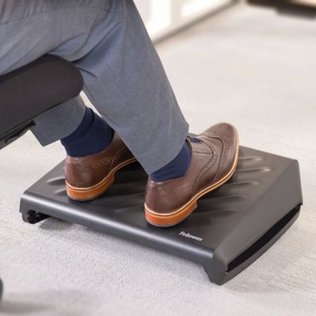 Fellowes Breyta Reposapiés Ajustable Ergonómico Negro